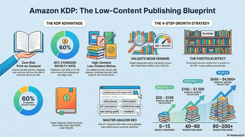 Day 24: I Publish Books on Amazon KDP from Pakistan — Rs.25,000/Month in Passive Royalties (No Writing Required)