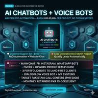 Earning – Idea #6: AI Chatbots + Voice Bots Guide