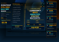 Skill : 19 Content Strategy: Consistency Beats Perfection, Strategy Beats Both — Complete Guide with Templates