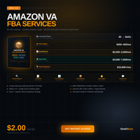 Earning – Idea #11: Amazon VA FBA Services Guide