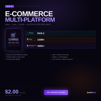 Earning – Idea #3: E-Commerce Multi-Platform Dropshipping Guide