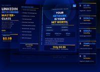 Skill : 22 LinkedIn Networking Masterclass: Build a $100K+ Network — Profile, DM Templates, 90-Day Blueprint