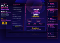 Skill : 27 UI/UX Design Principles Mastery: Design That Converts — 50+ Principles, Figma, Portfolio & $30K/Month