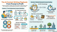 Earning – Idea #23: AI Content Writing Playbook (Prompt to Profit)