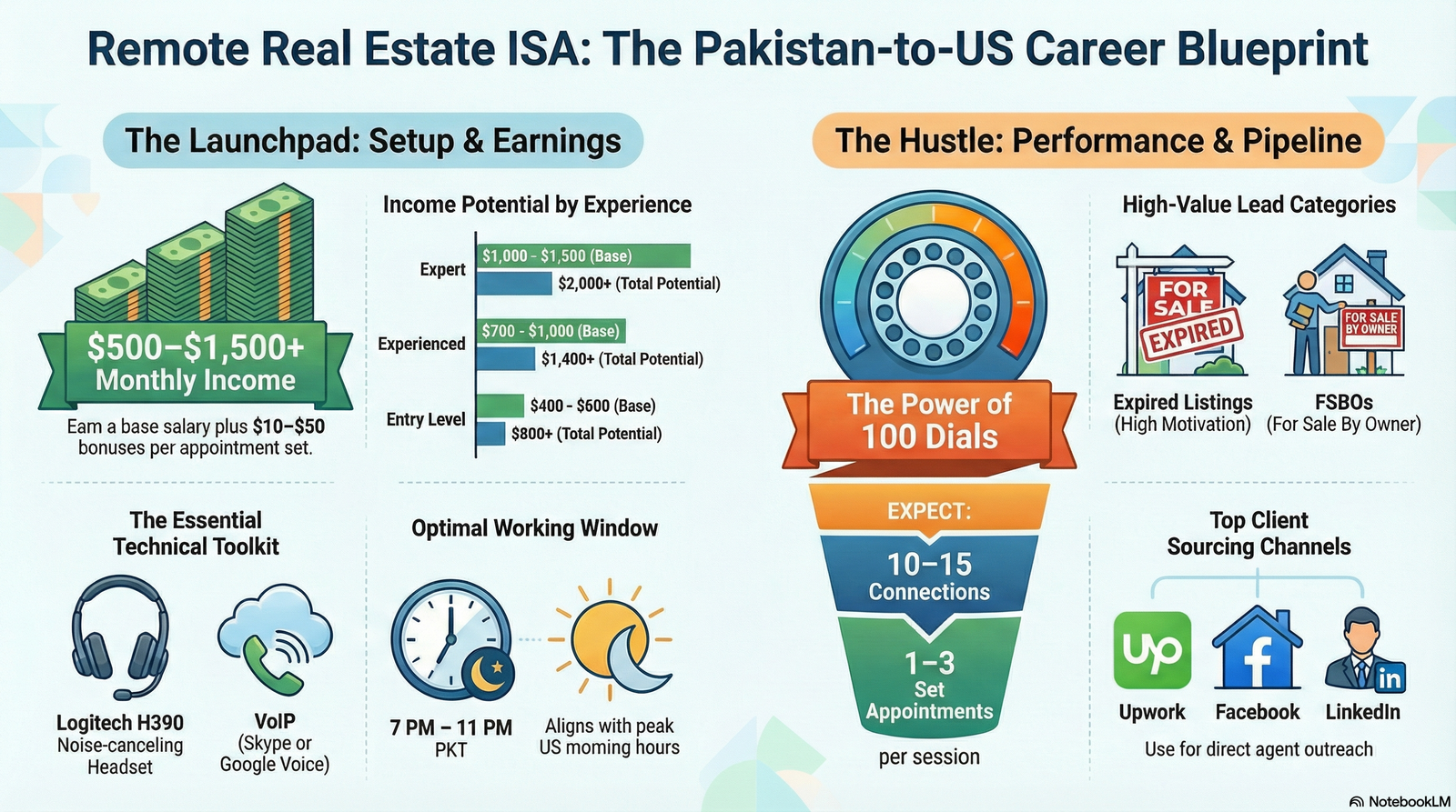 Day 29: I Cold Call US Real Estate Agents from Pakistan — Rs.140,000/Month Working Evenings
