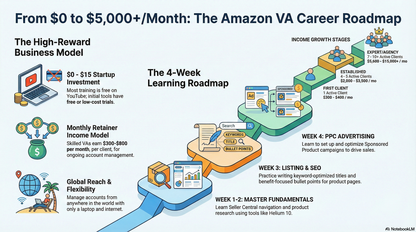 Day 11: I Manage Amazon FBA Businesses from Lahore — Rs.120,000/Month as an Amazon VA