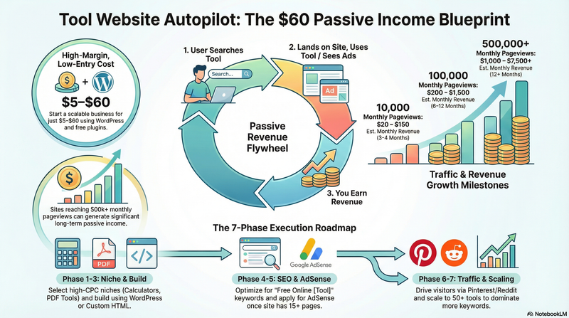 Day 9: My Free Online Tool Website Earns Rs.35,000/Month on Autopilot with Zero Maintenance
