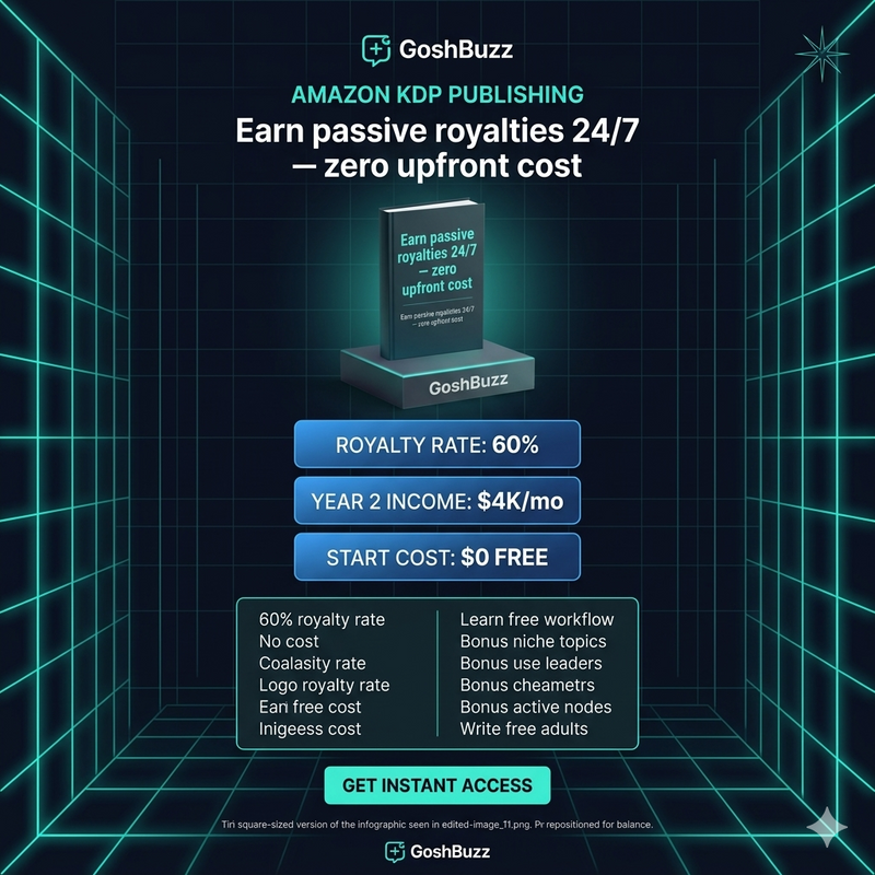Earning – Idea #24 : Amazon KDP Publishing: The Low-Content Book Blueprint